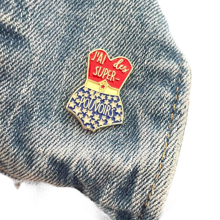Pin's Jeg har superkræfter