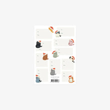 Indlæs billede til gallerivisning Gavemærkater // Julekatte
