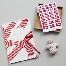 Indlæs billede til gallerivisning Klistermærker // Danske flag
