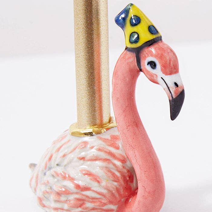 Fødselsdagslys Flamingo