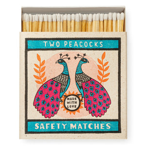 Two Peacocks