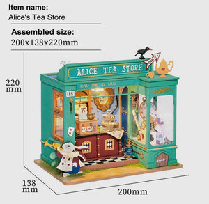 Miniature Alice Tea Store
