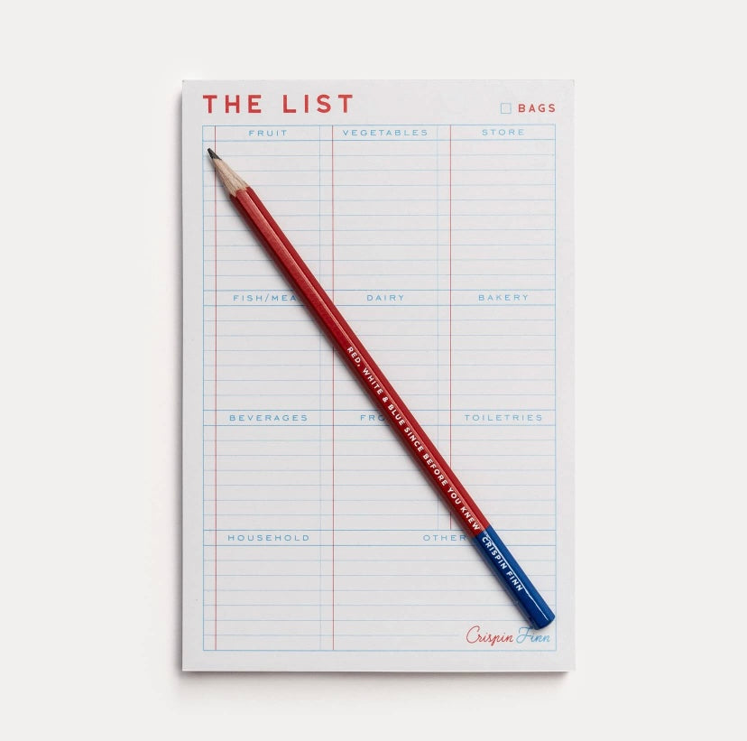 The List notesblok