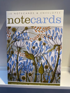 10 Notecards Agapanthus & Ramson